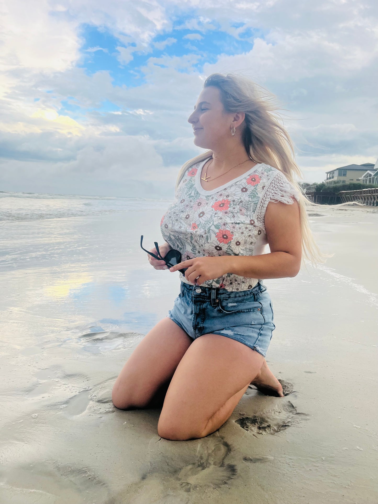 Kay’s Floral Boho Top