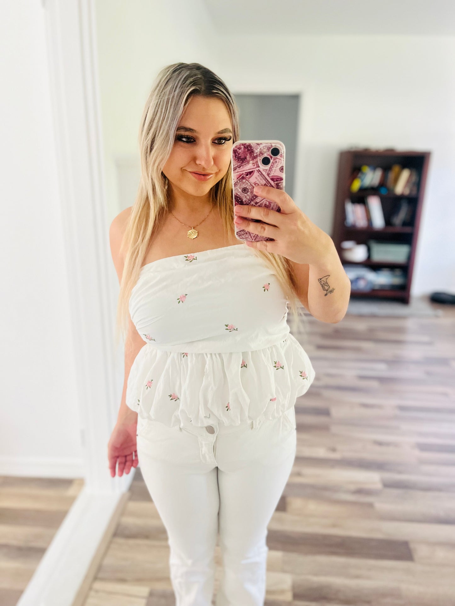 Bubble crop top