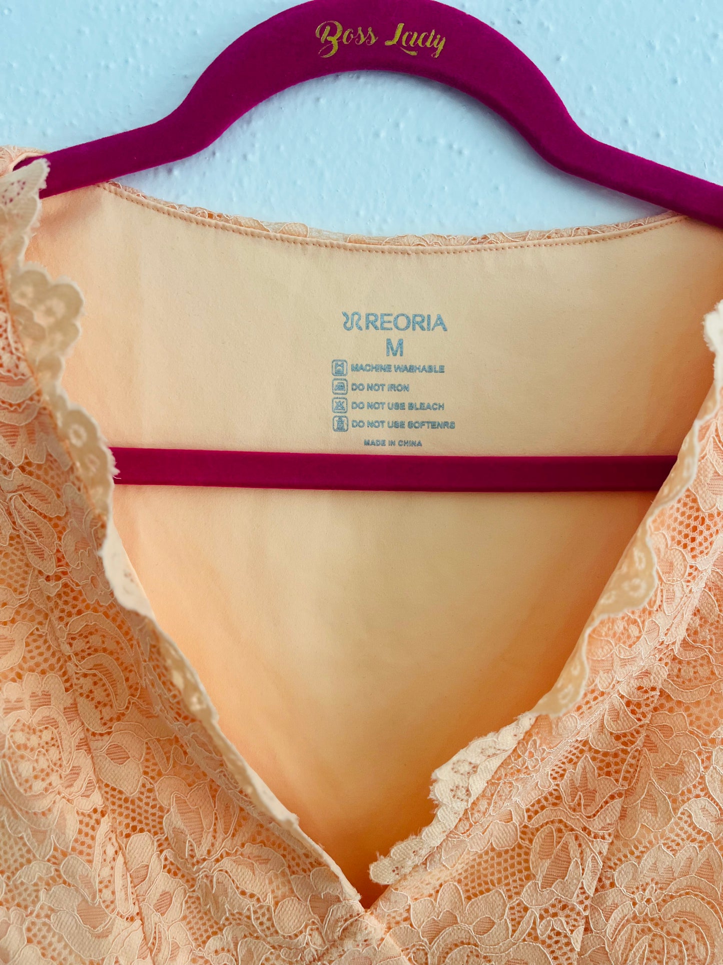 REORIA lace tank top