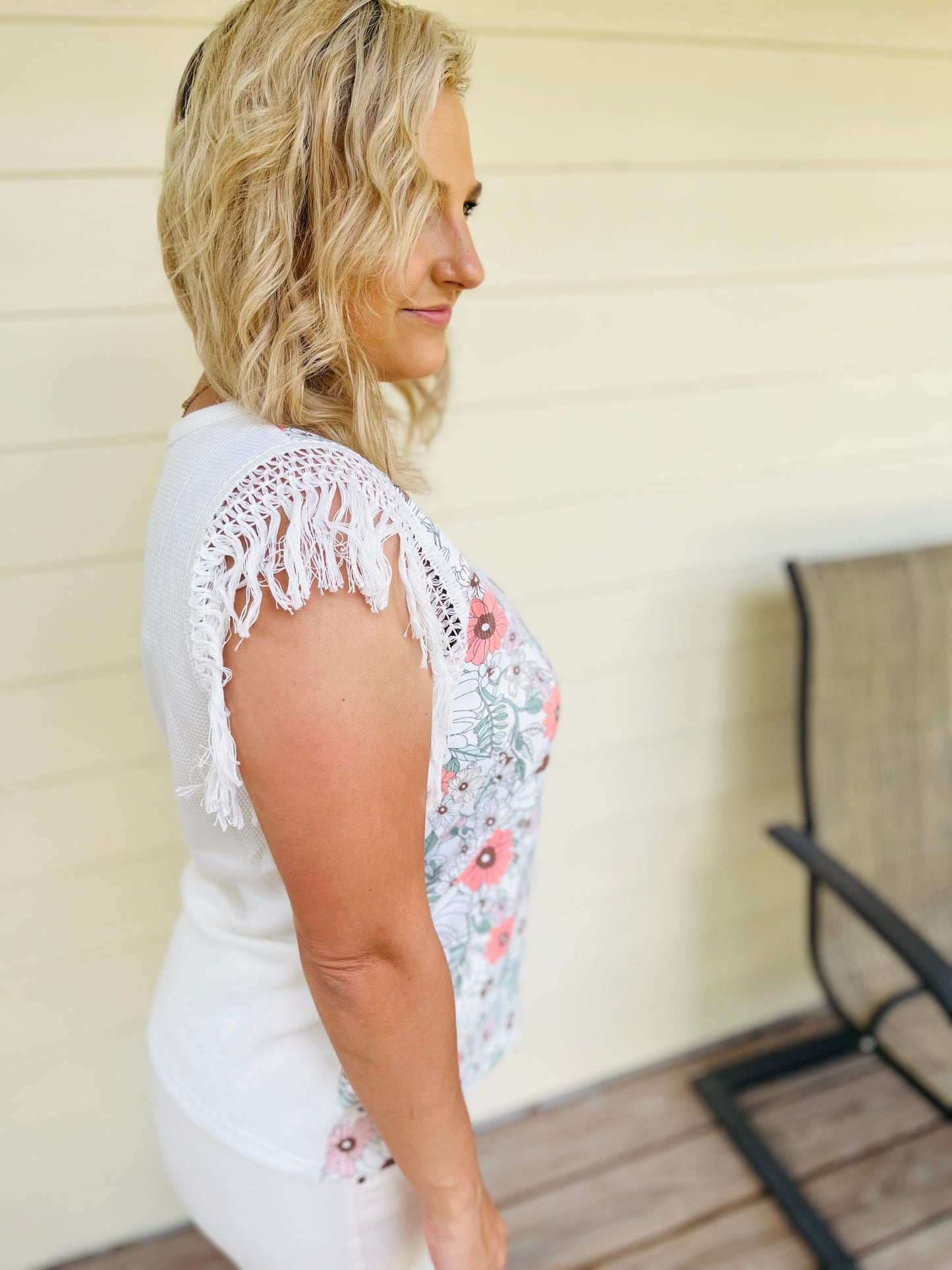 Kay’s Floral Boho Top