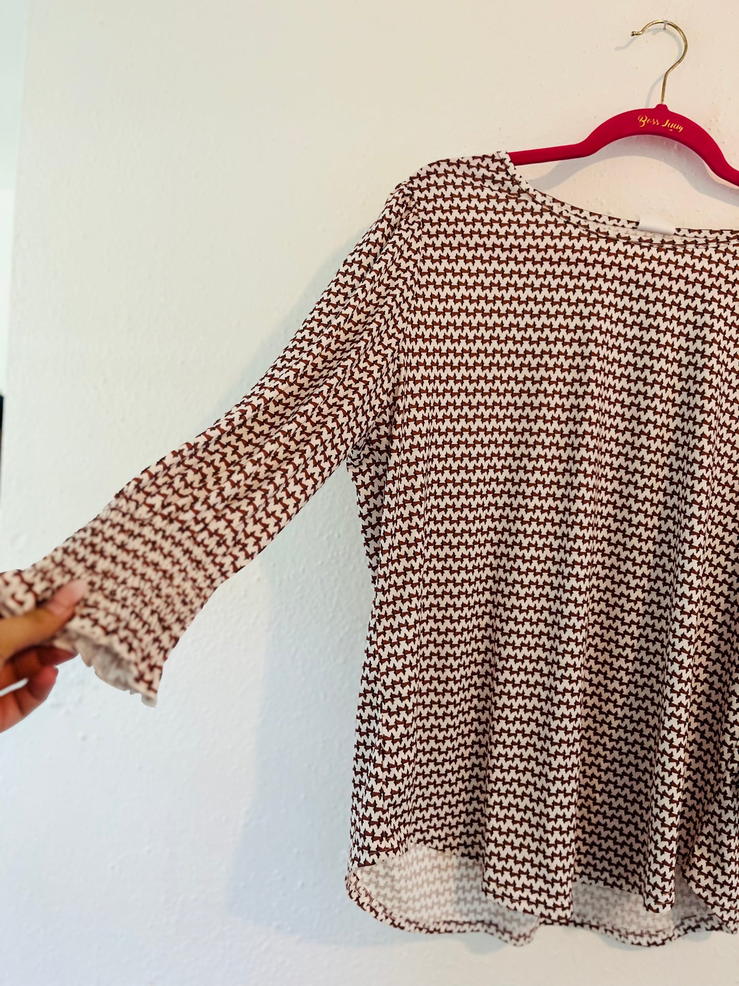 XIEERDUO NWT pattern top