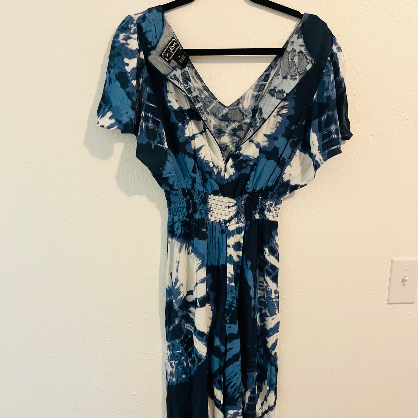 My street tie dye jumpsuit