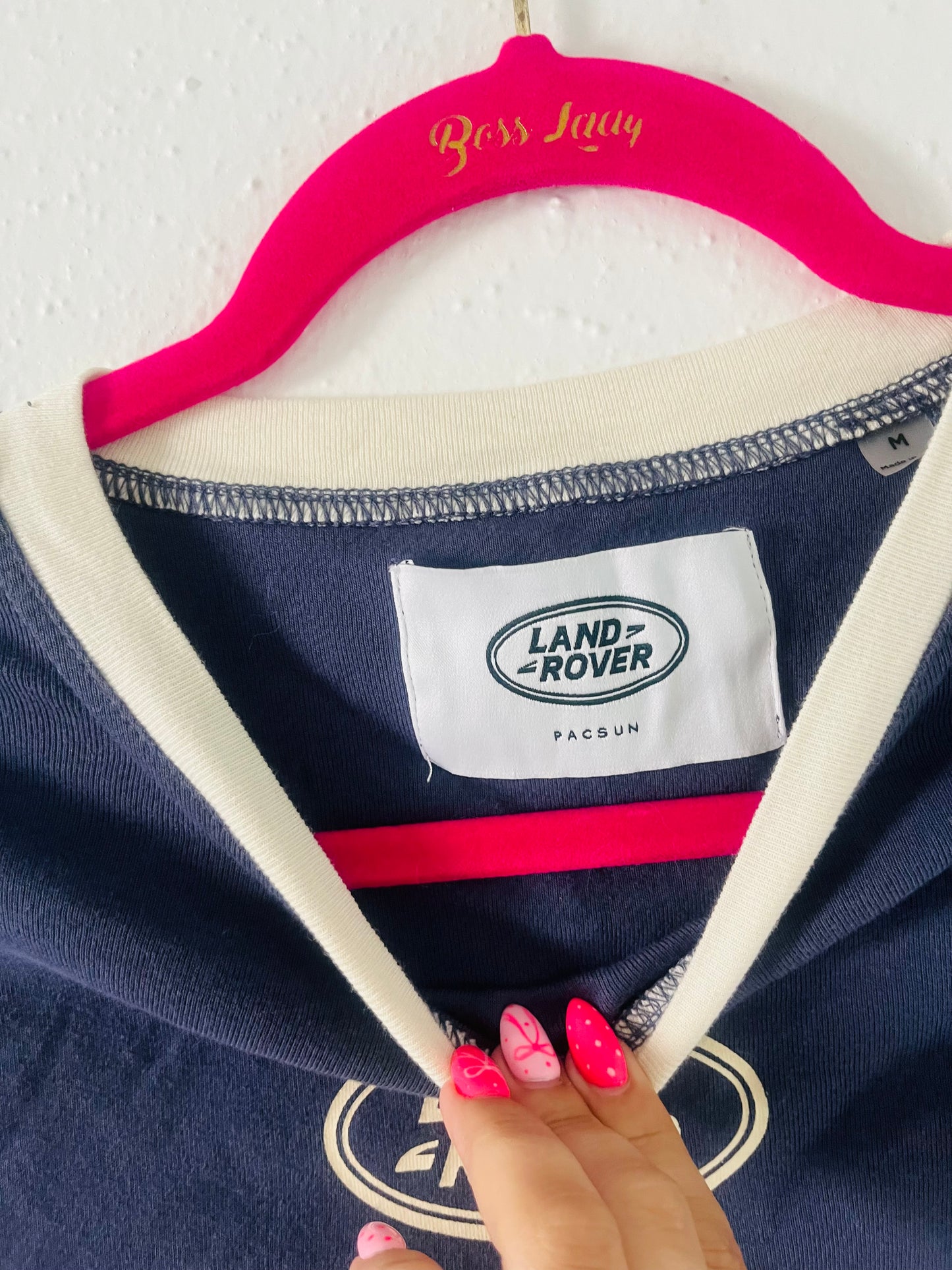 Land Rover crop tee