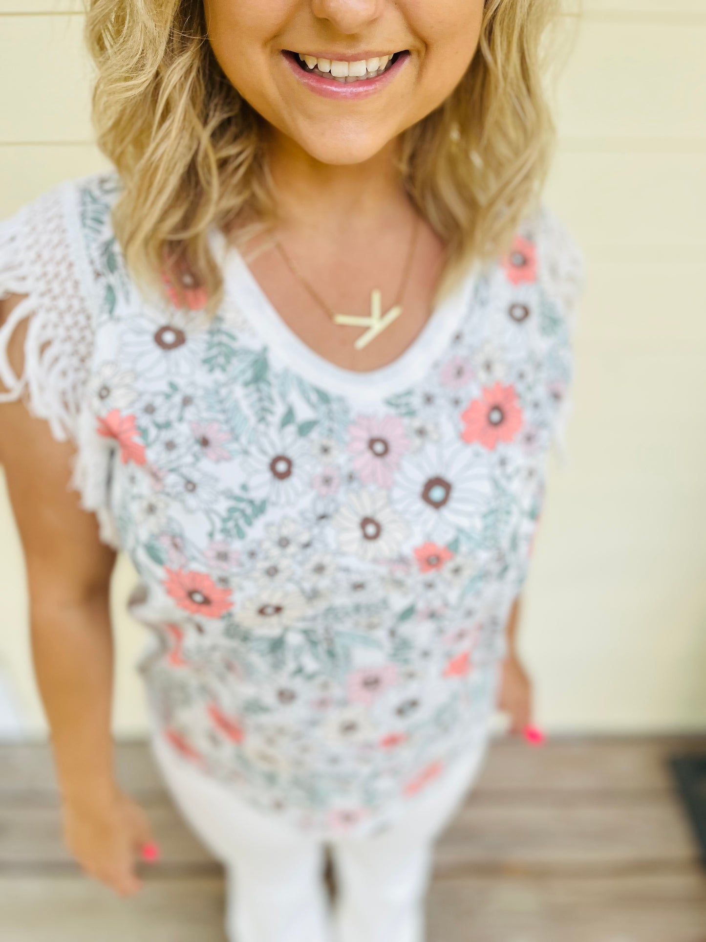 Kay’s Floral Boho Top