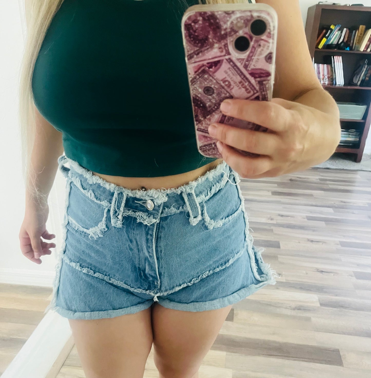 Flare shorts