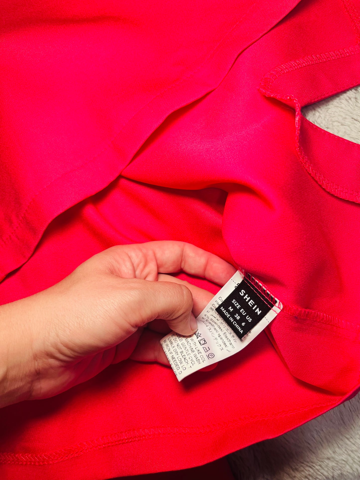 Shein pink business suit