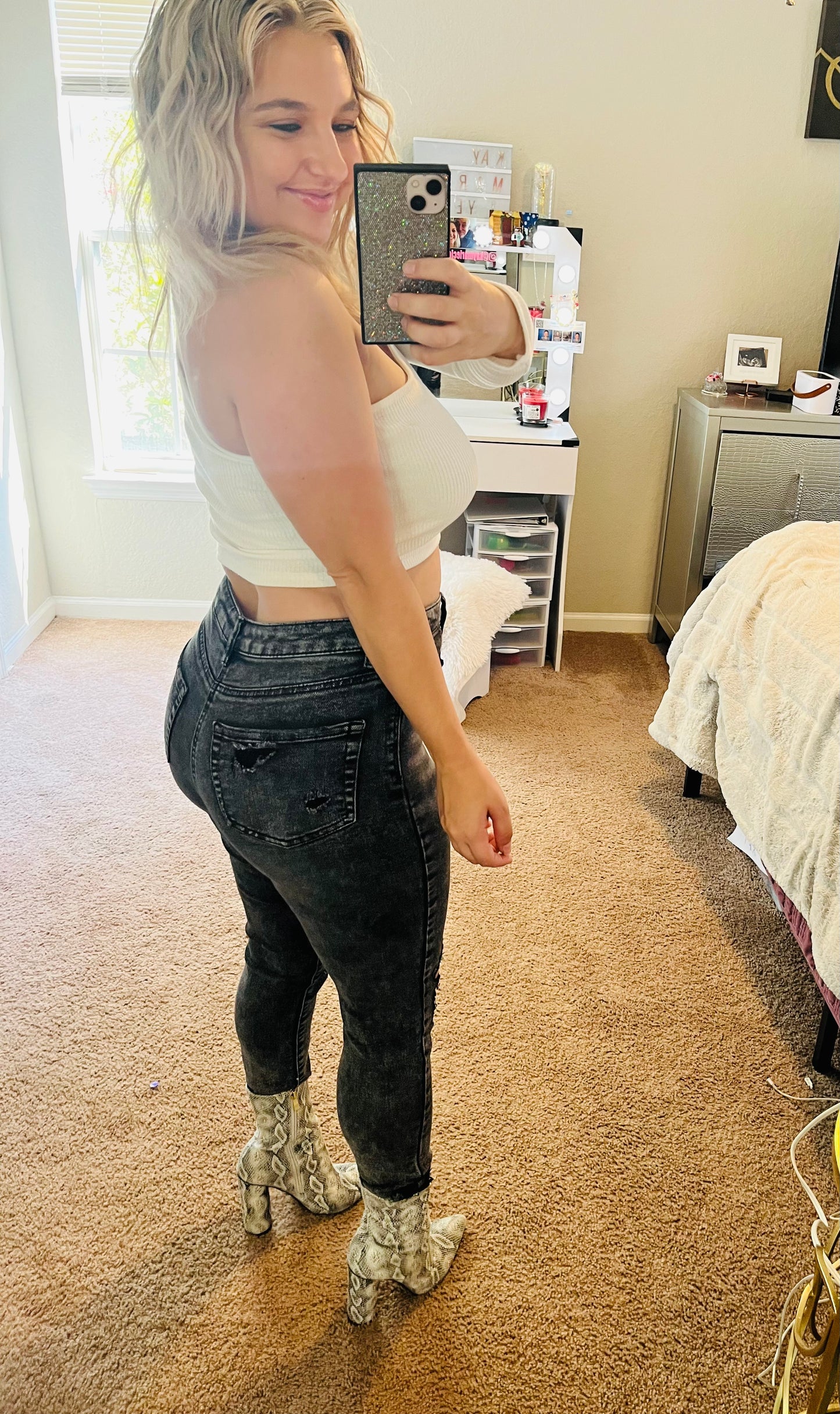 Better be white crop top