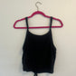 Arie black tank top