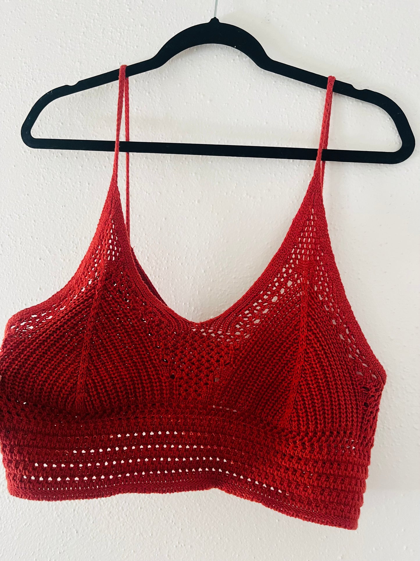 Double zero crochet tank top