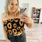 Sunflower tube top