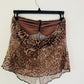 Cheetah print tube top