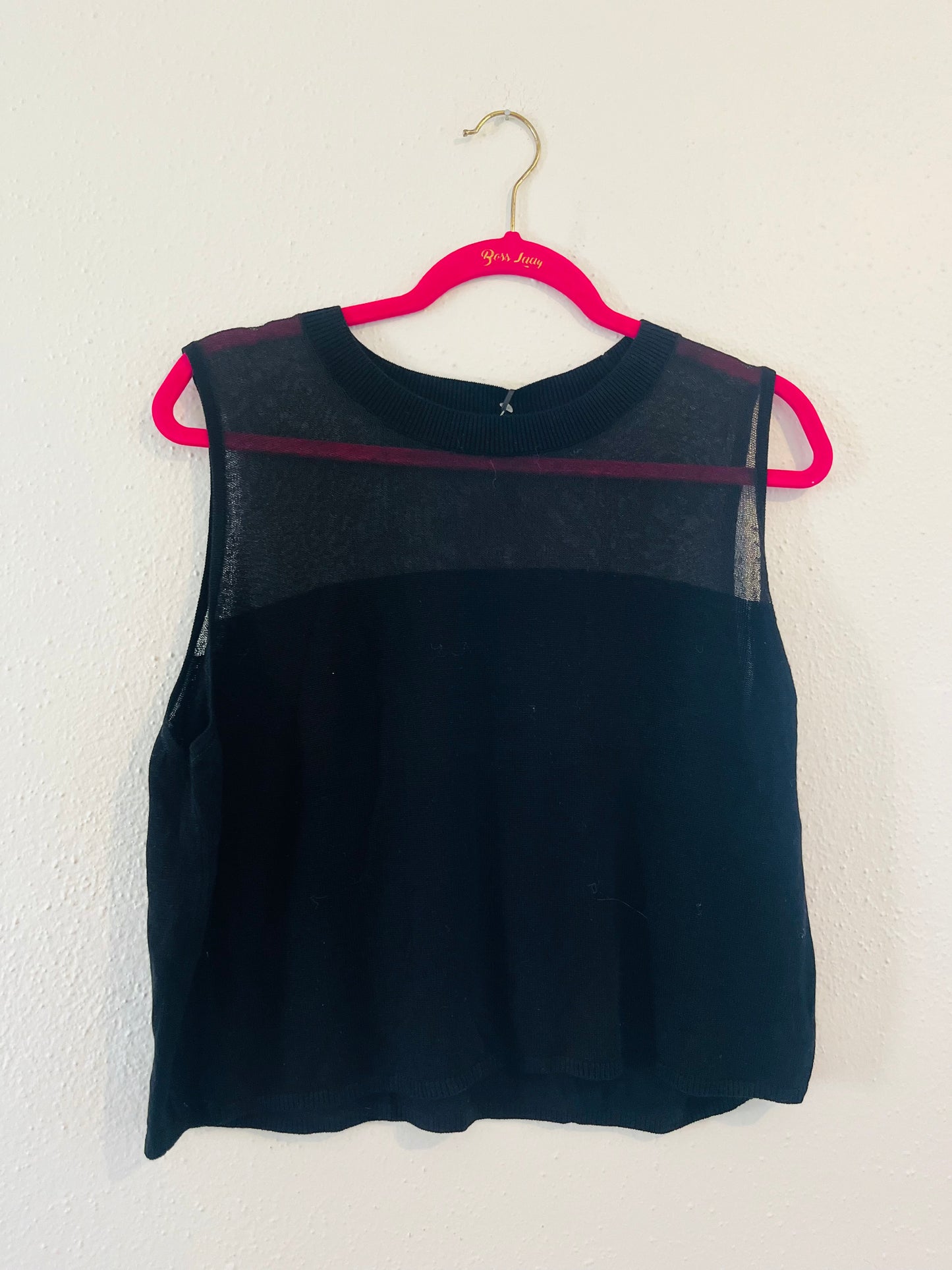 NWT future collective mesh tank top