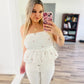 Bubble crop top