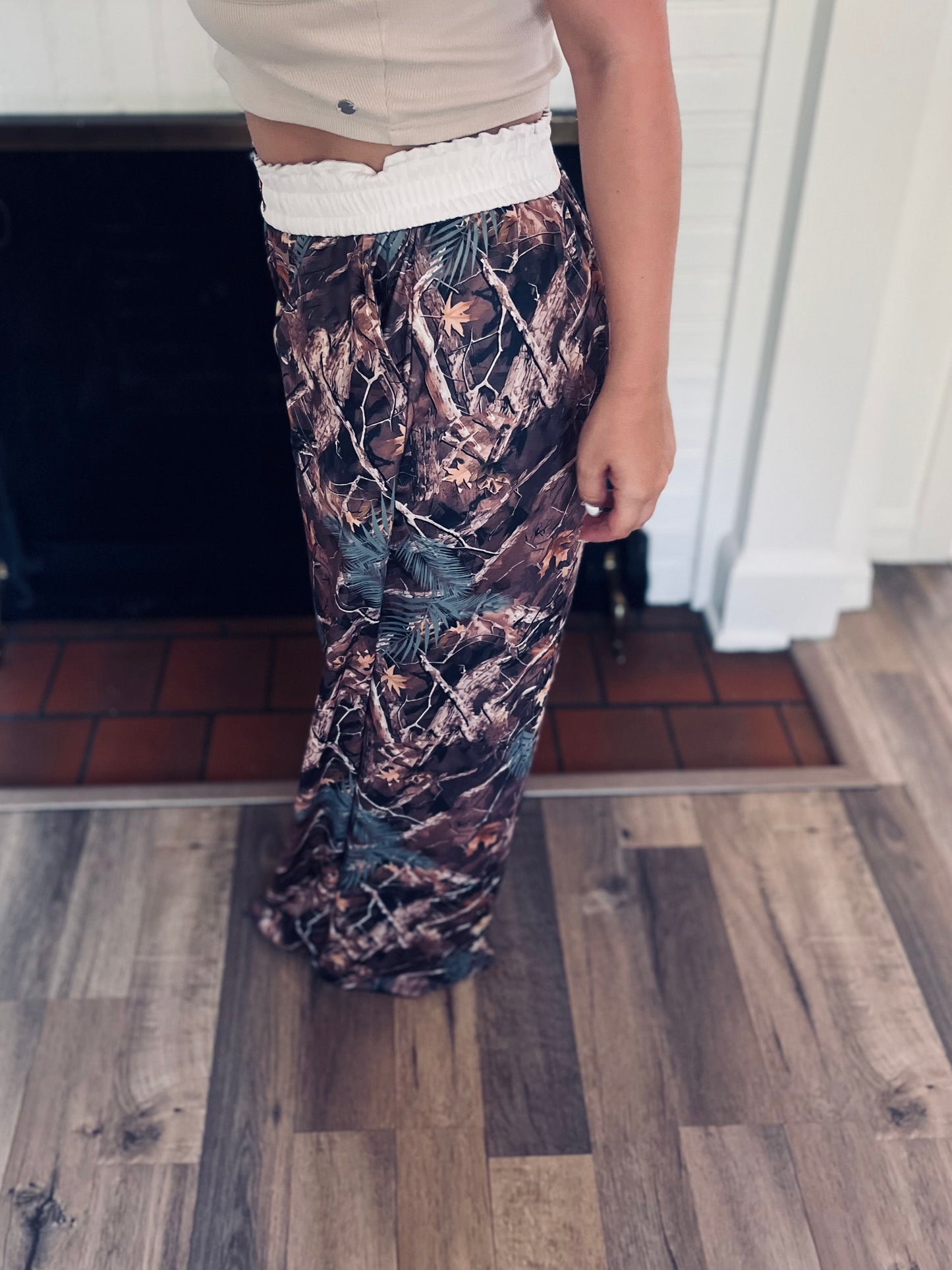 Kay’s camo pants