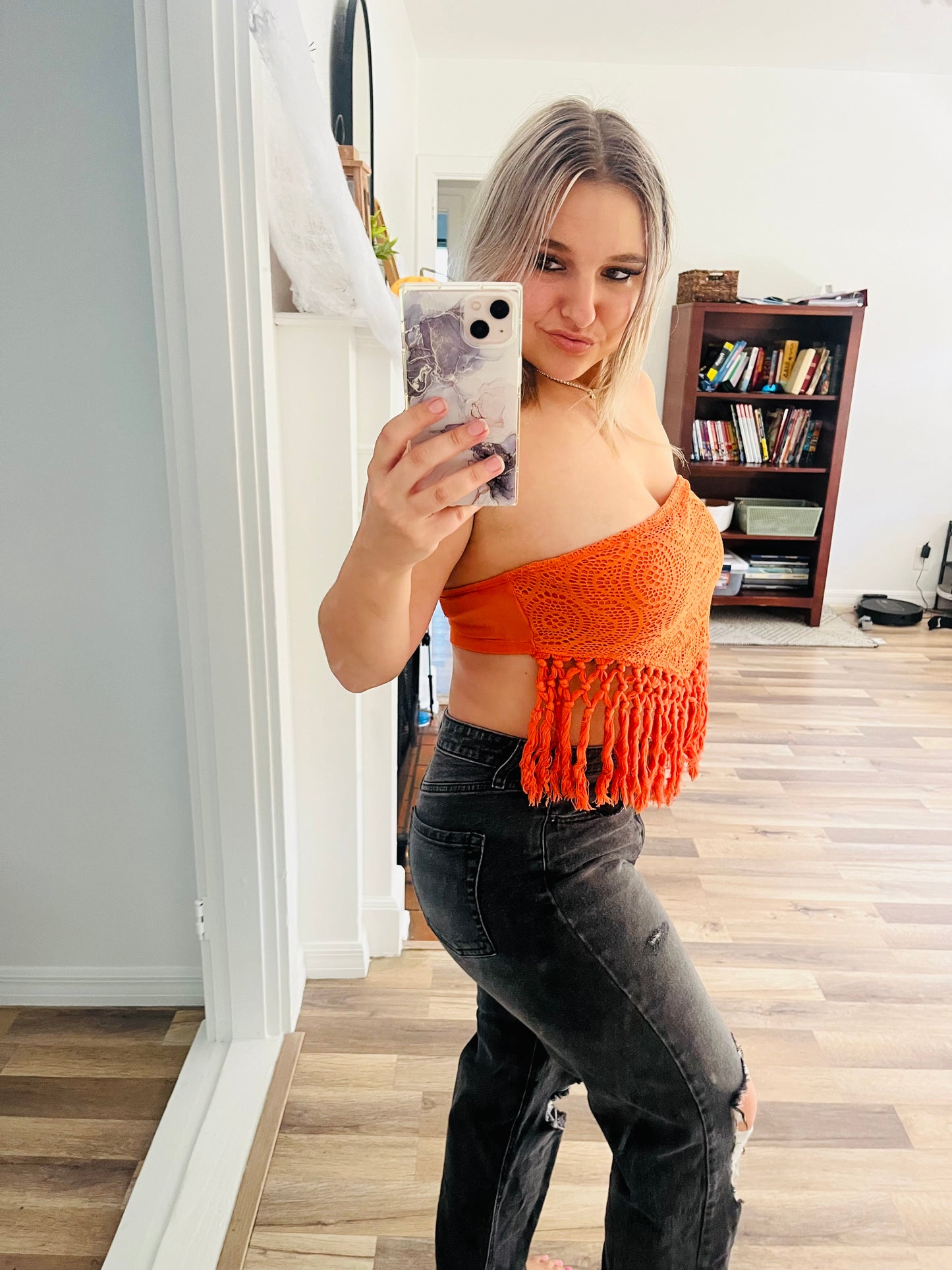 Crochet  tube top