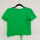 Zara green crop top