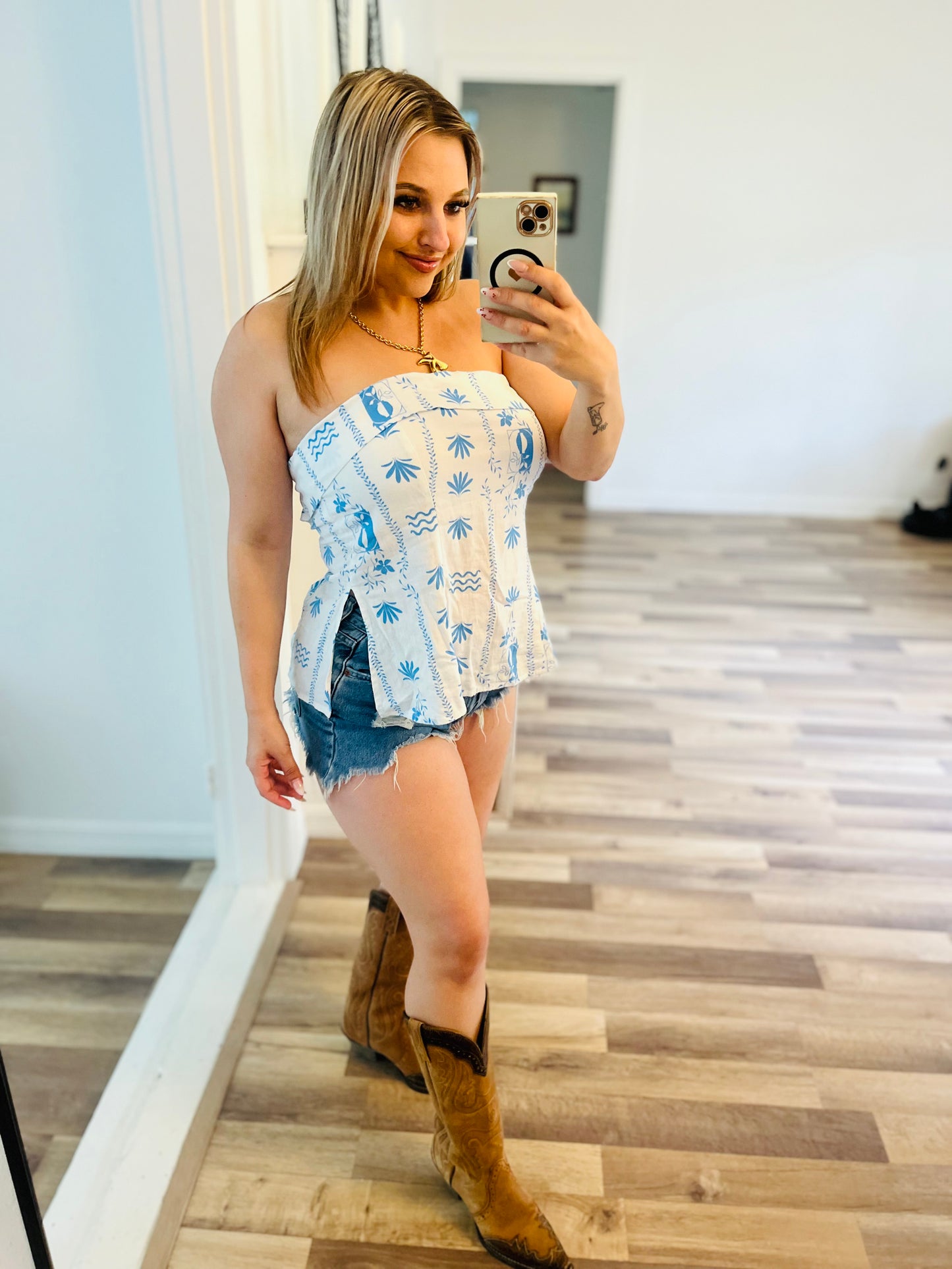 Wild fable tube top