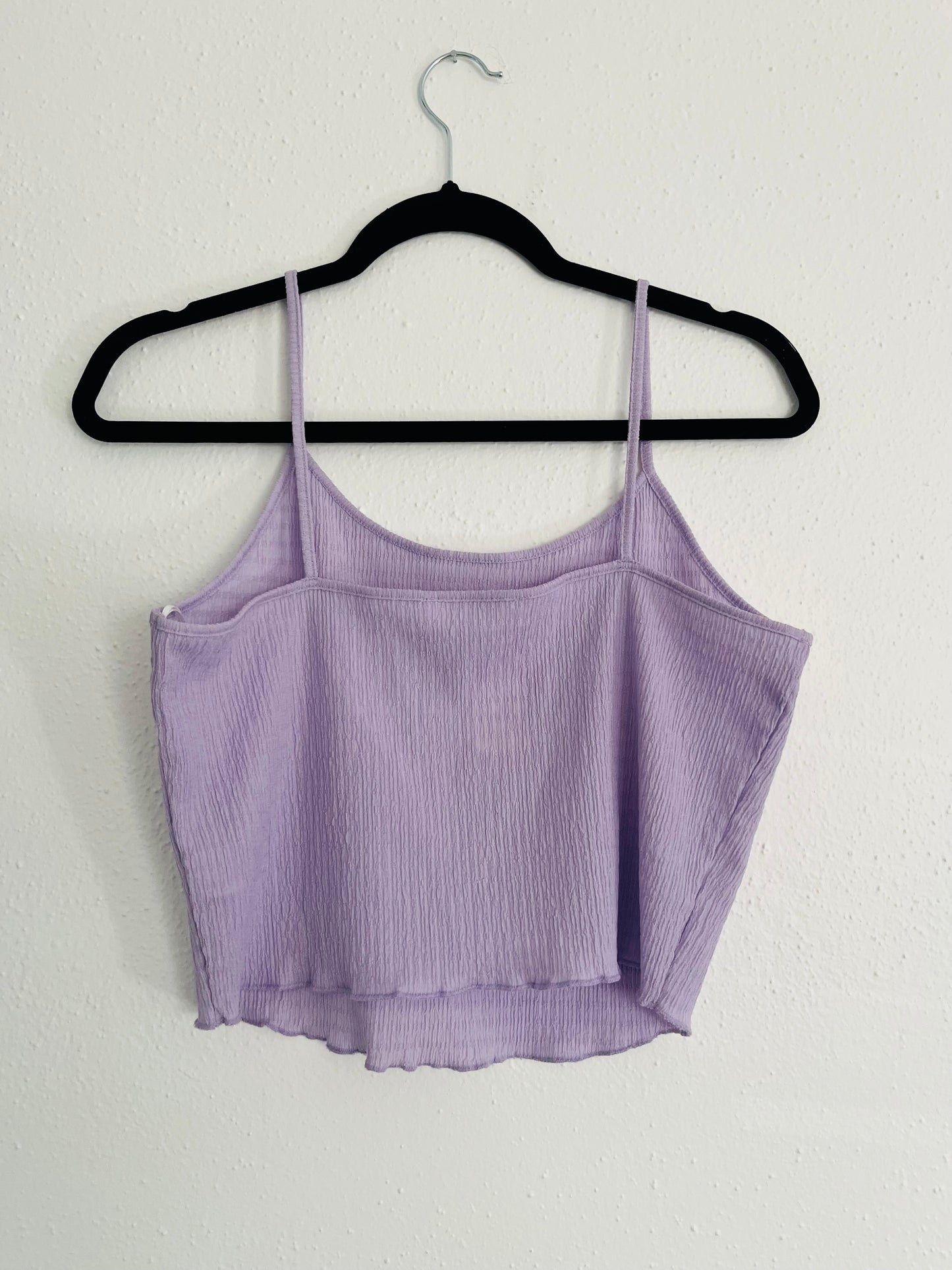 Double zero purple tank top