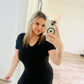 Popular 21 black mini dress