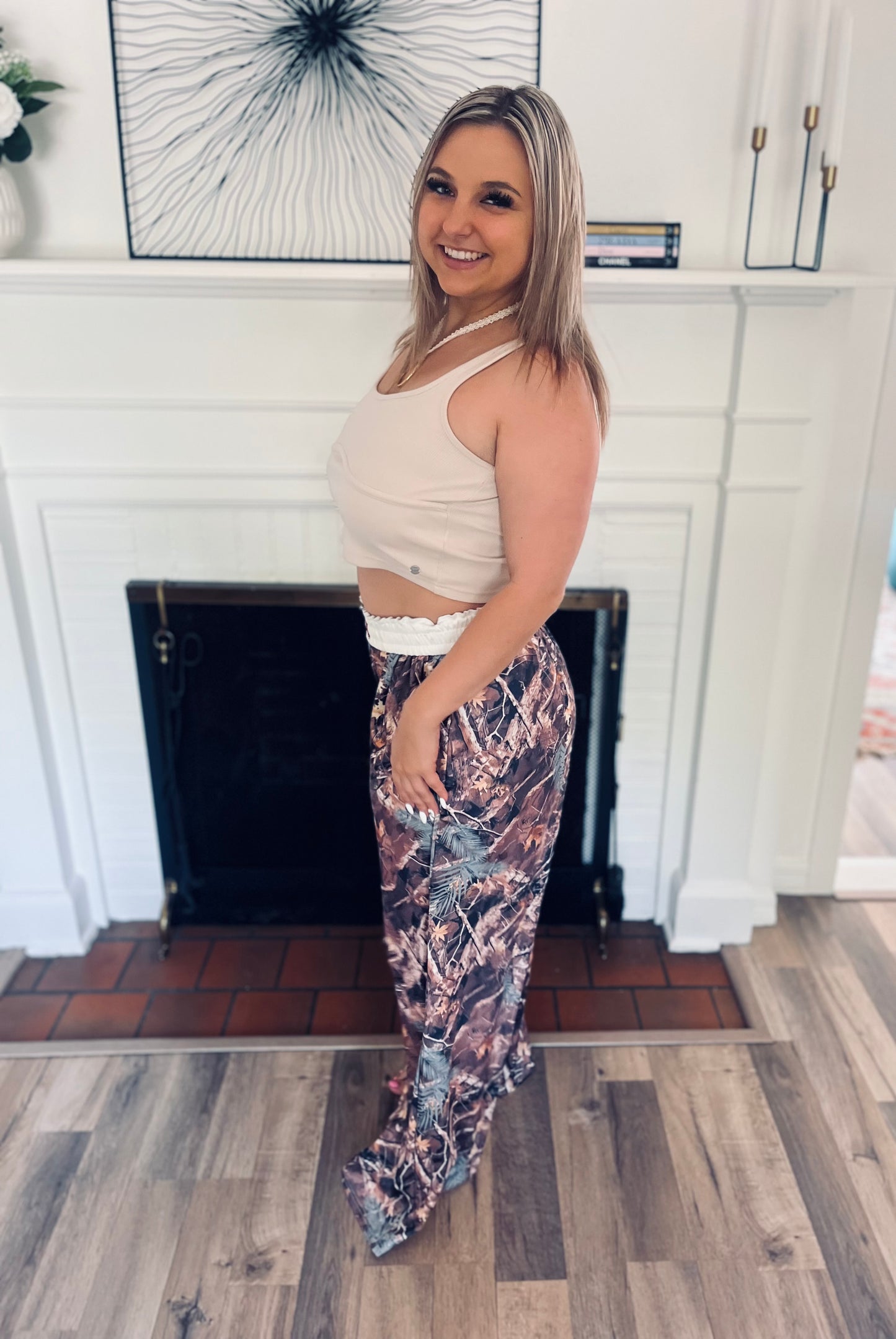Kay’s camo pants