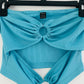 Shein blue tube top