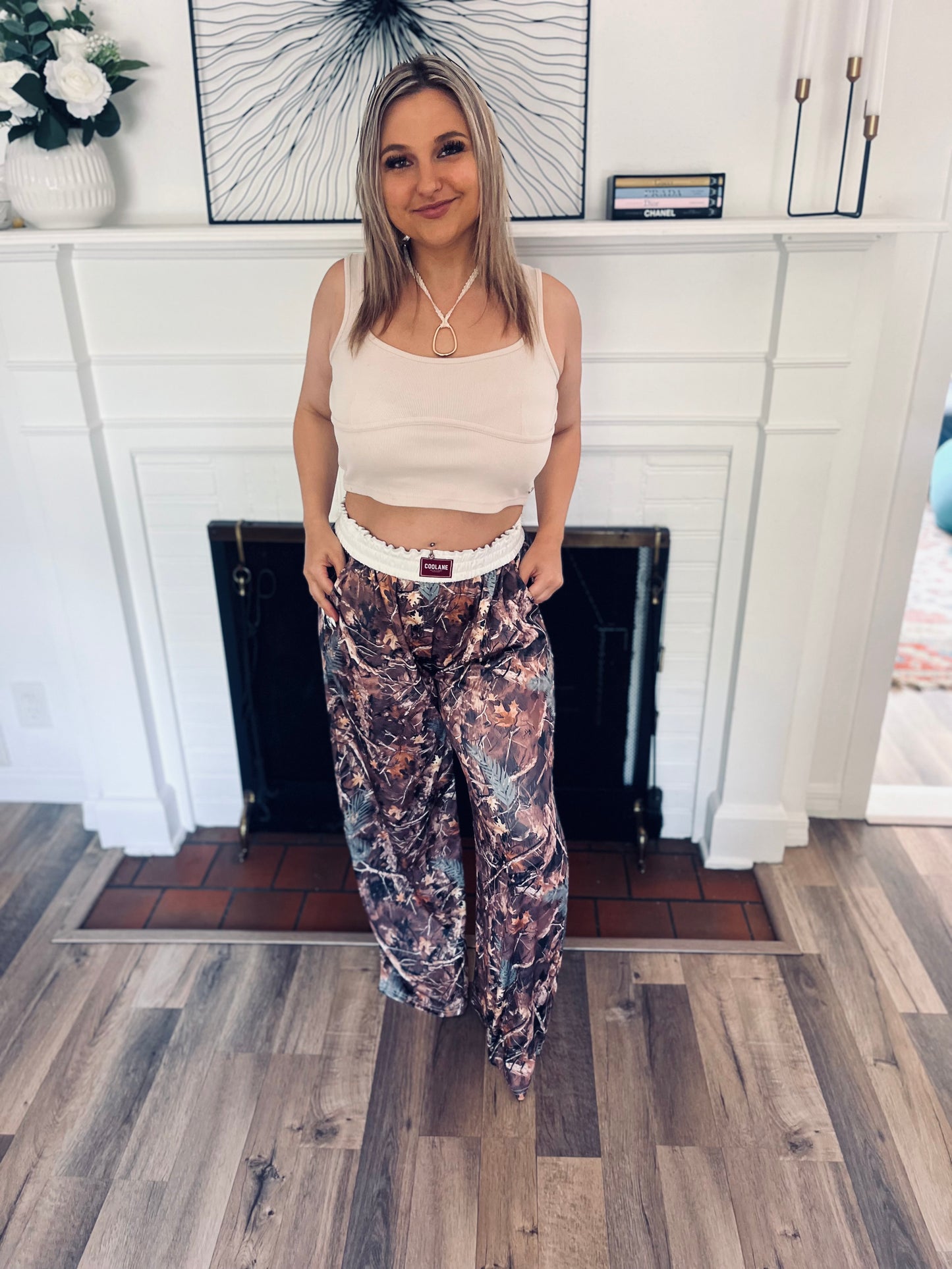 Kay’s camo pants