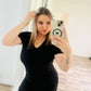 Popular 21 black mini dress