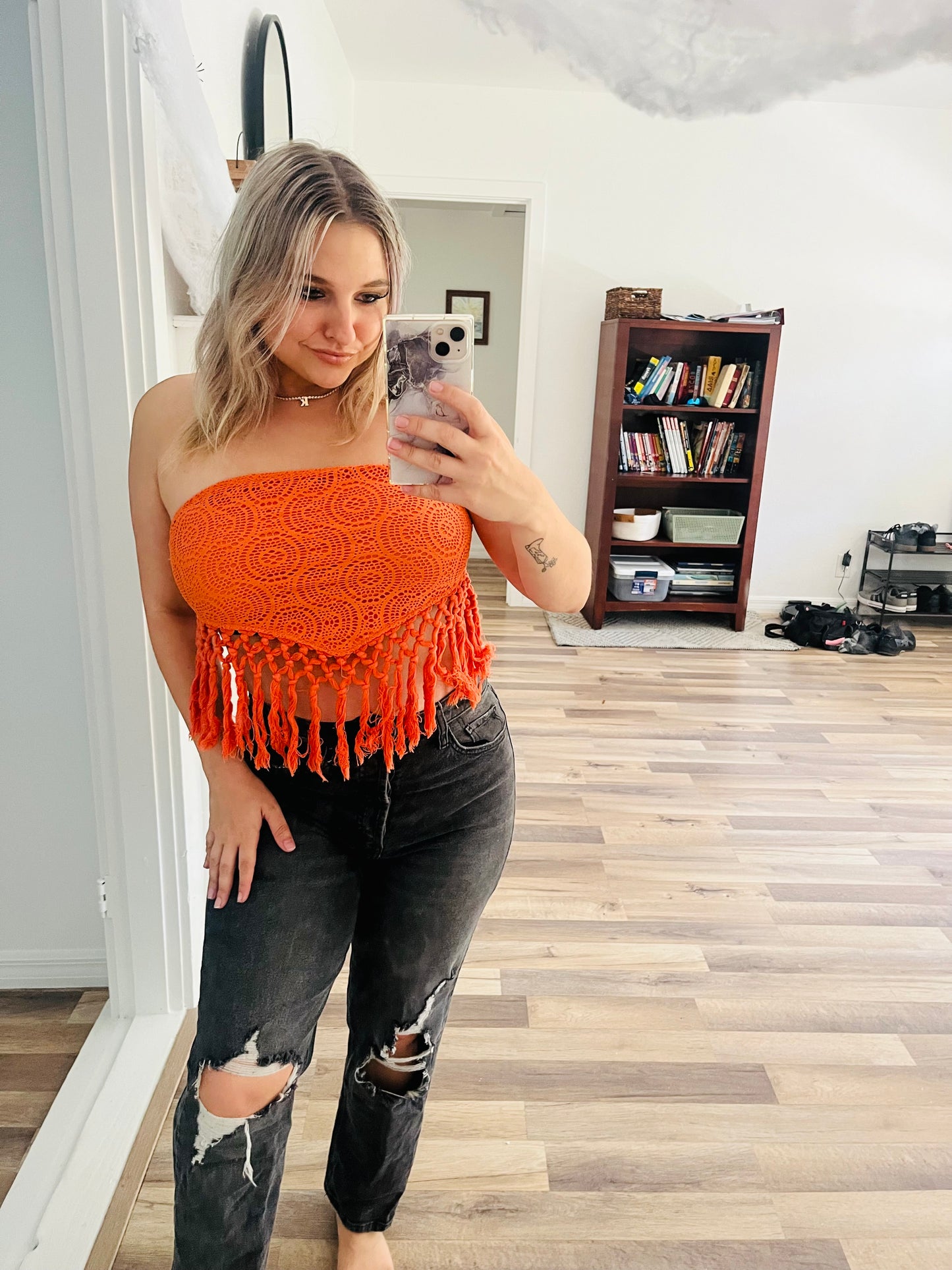 Crochet  tube top