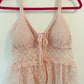 Hollister lace tank top