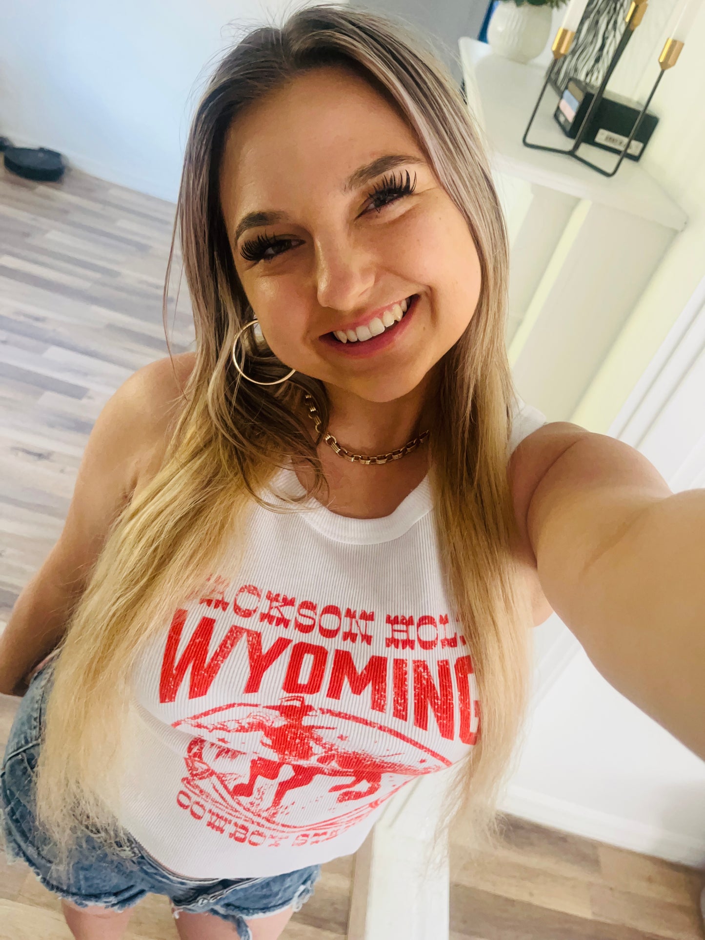 Western tank top