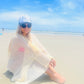 Knit beach cover up
