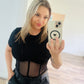 Love J crop top