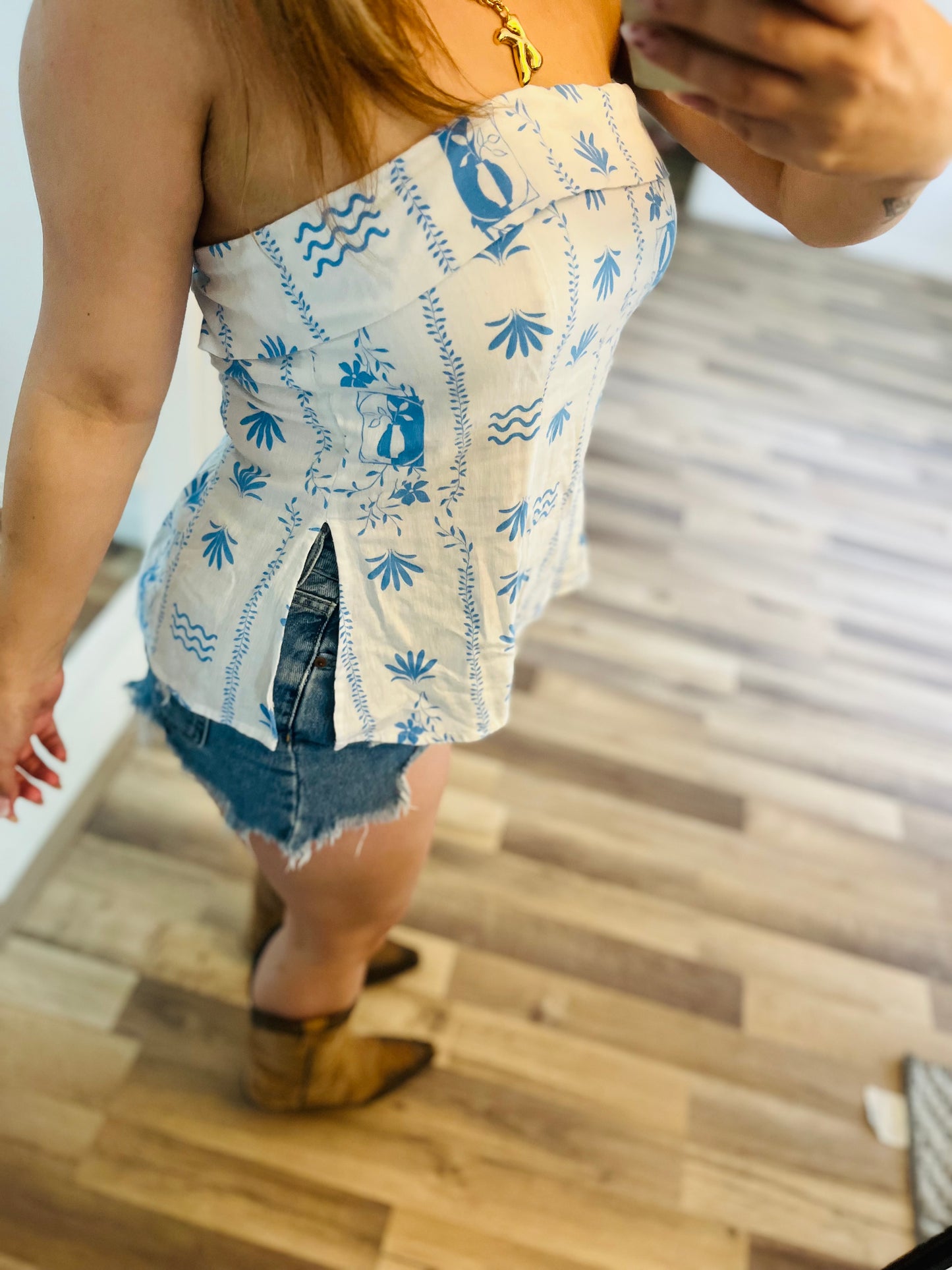 Wild fable tube top
