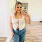 Lelis lace tank top