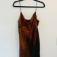 Zara cheetah print dress