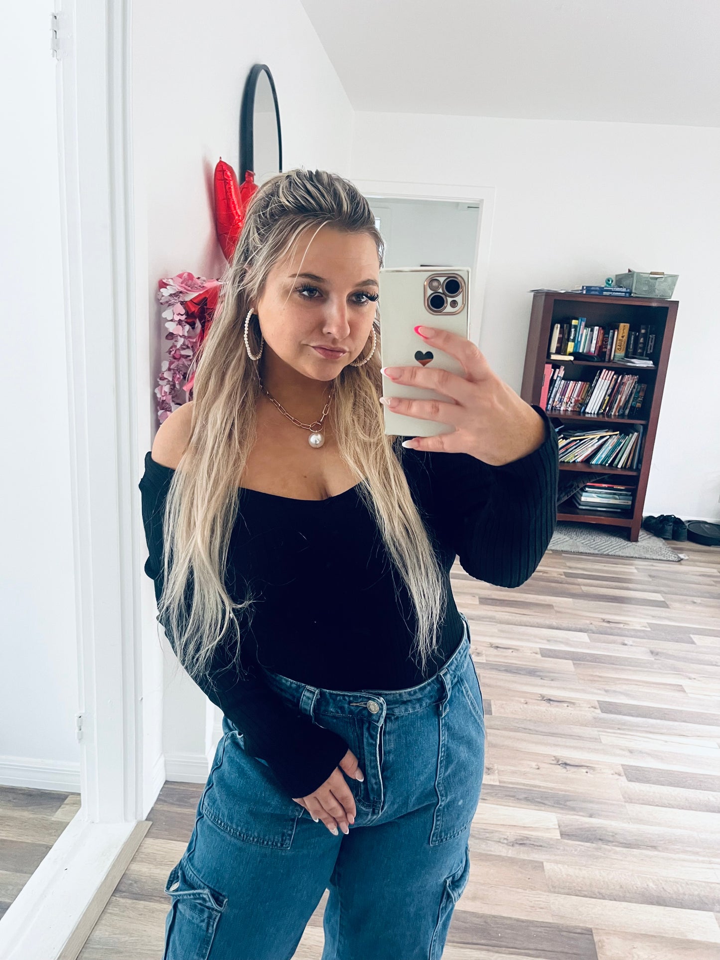 Love tree black body suit