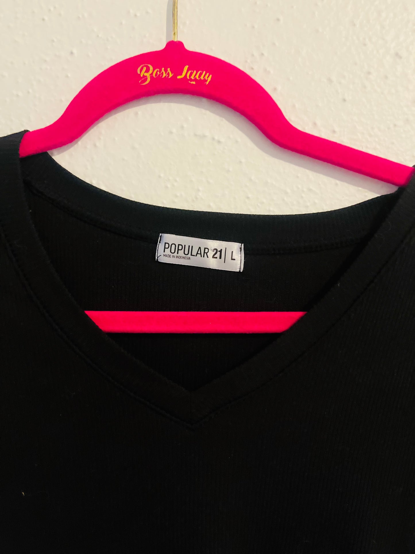 Popular 21 black mini dress