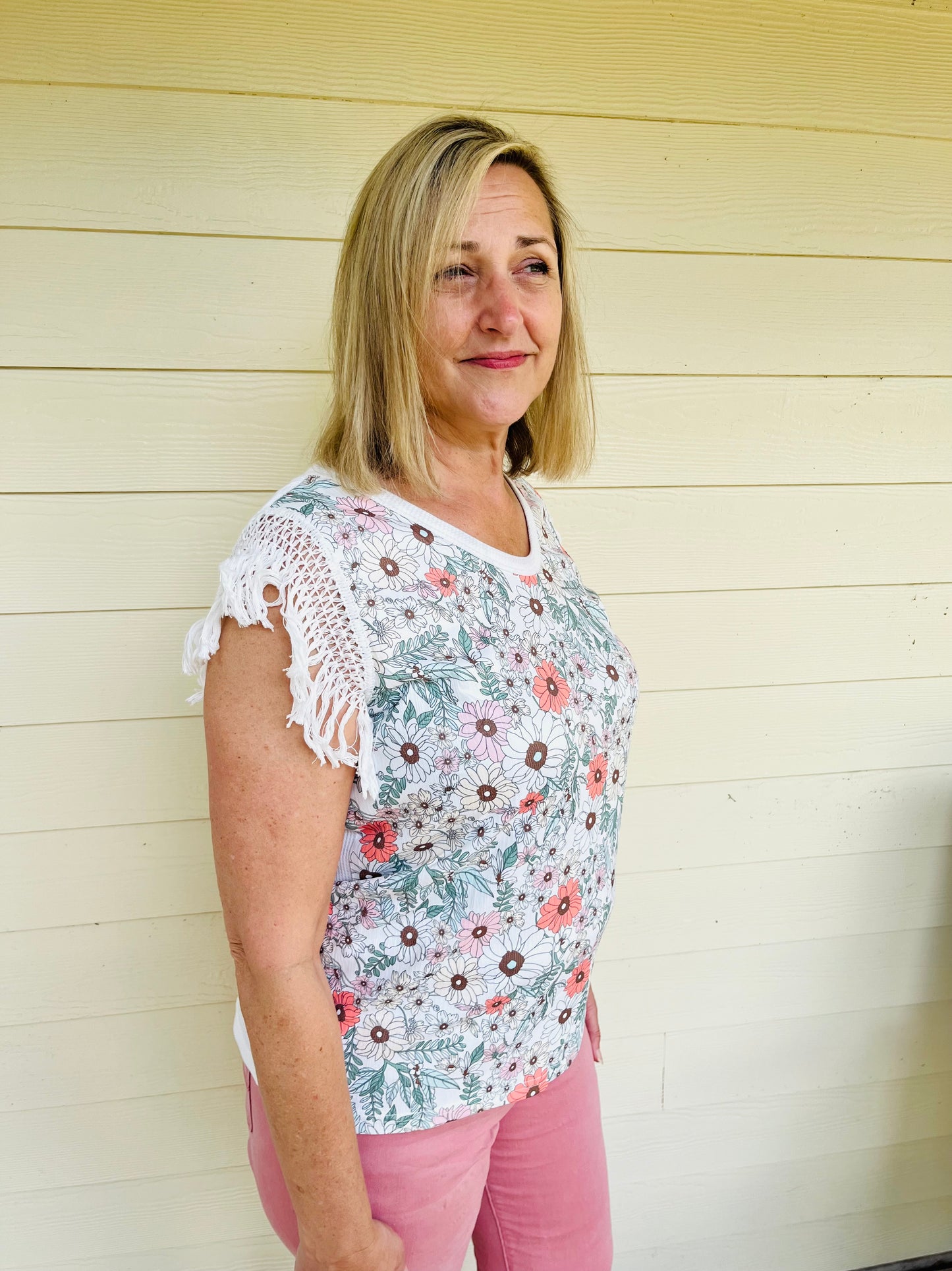 Kay’s Floral Boho Top