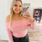 Wild fable pink sweater
