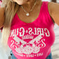 Girls & Guns graphic tank