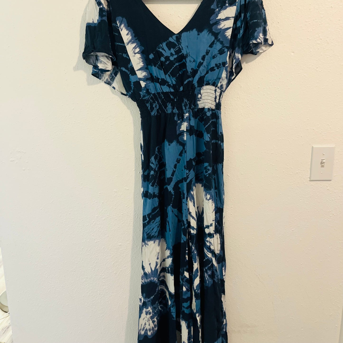 My street tie dye jumpsuit