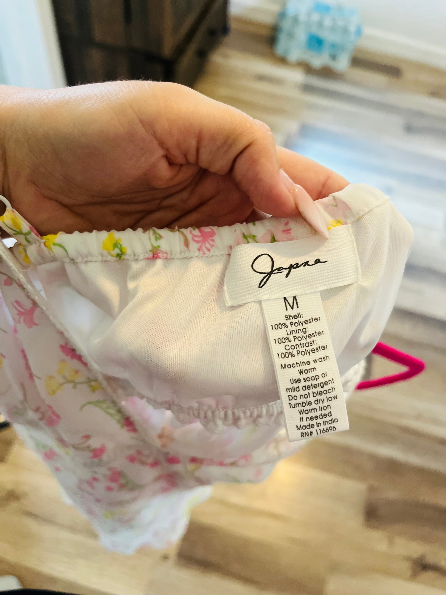 Japana floral tank top