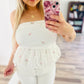 Bubble crop top