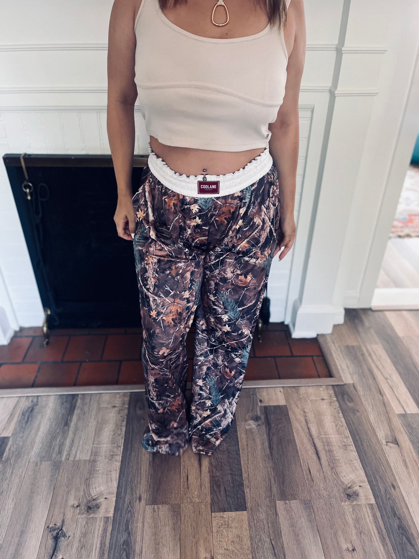Kay’s camo pants