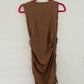 Shein tan mini dress