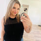 NWT future collective mesh tank top