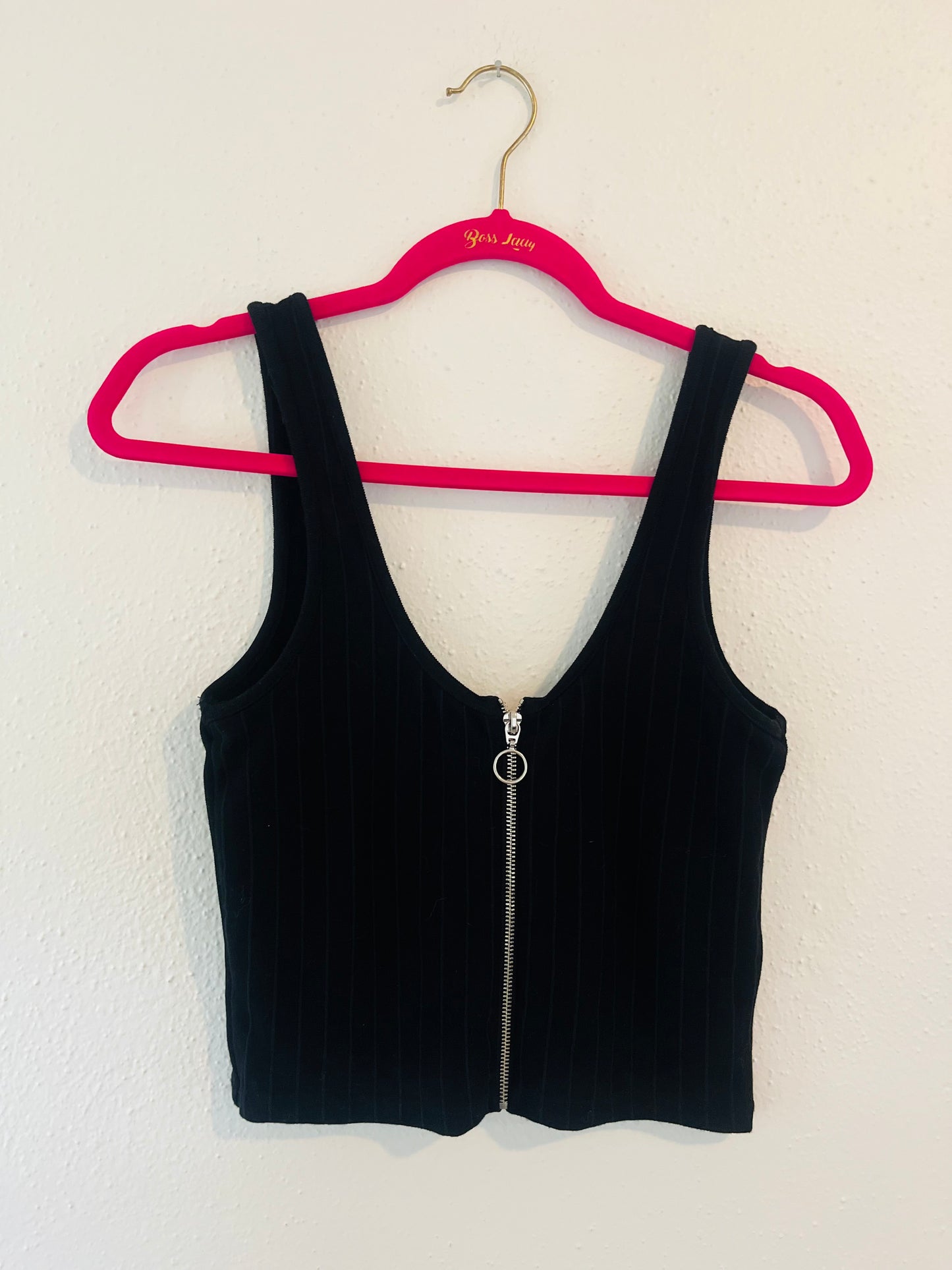 Urban heritage stripe tank top