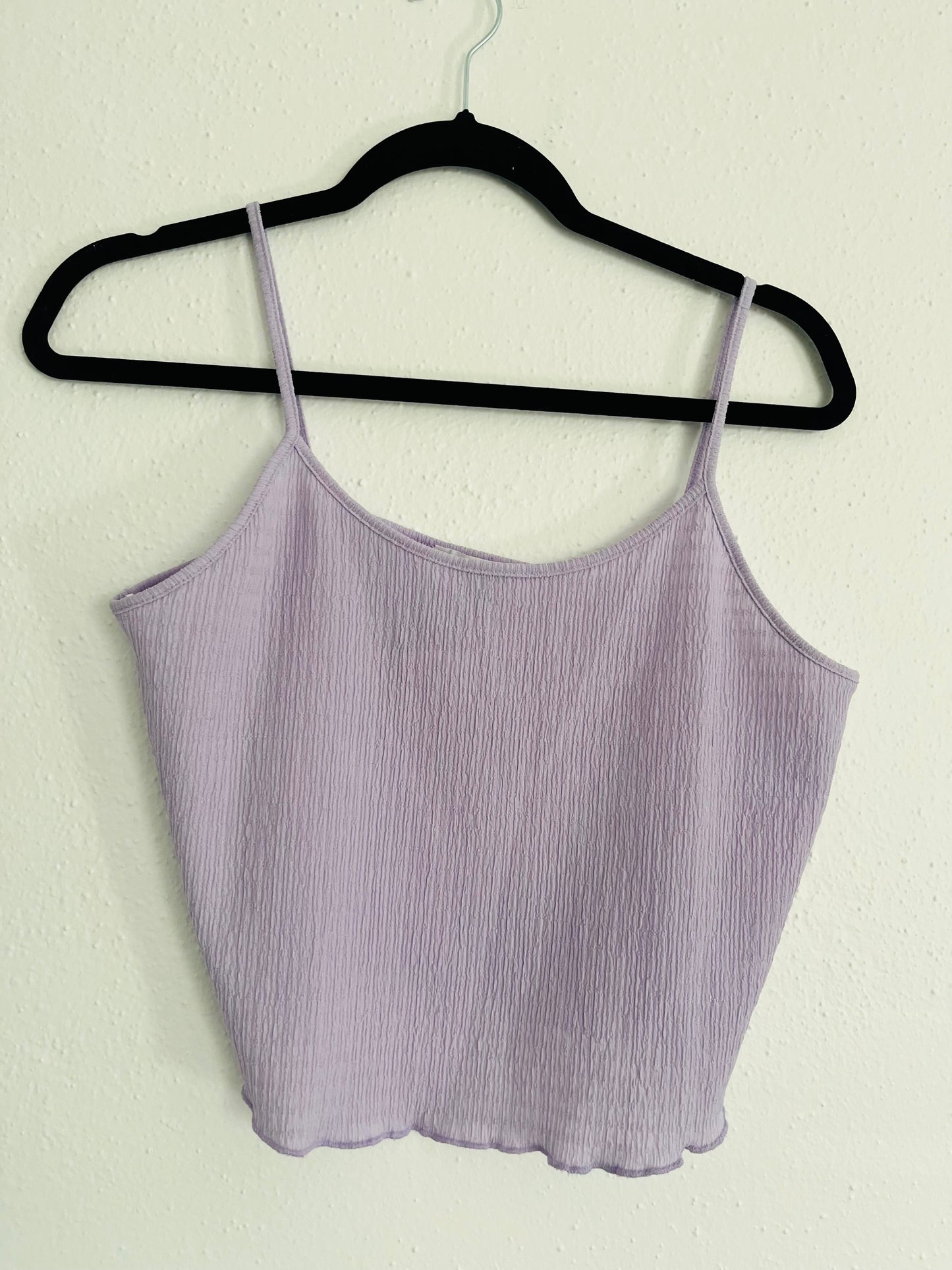Double zero purple tank top