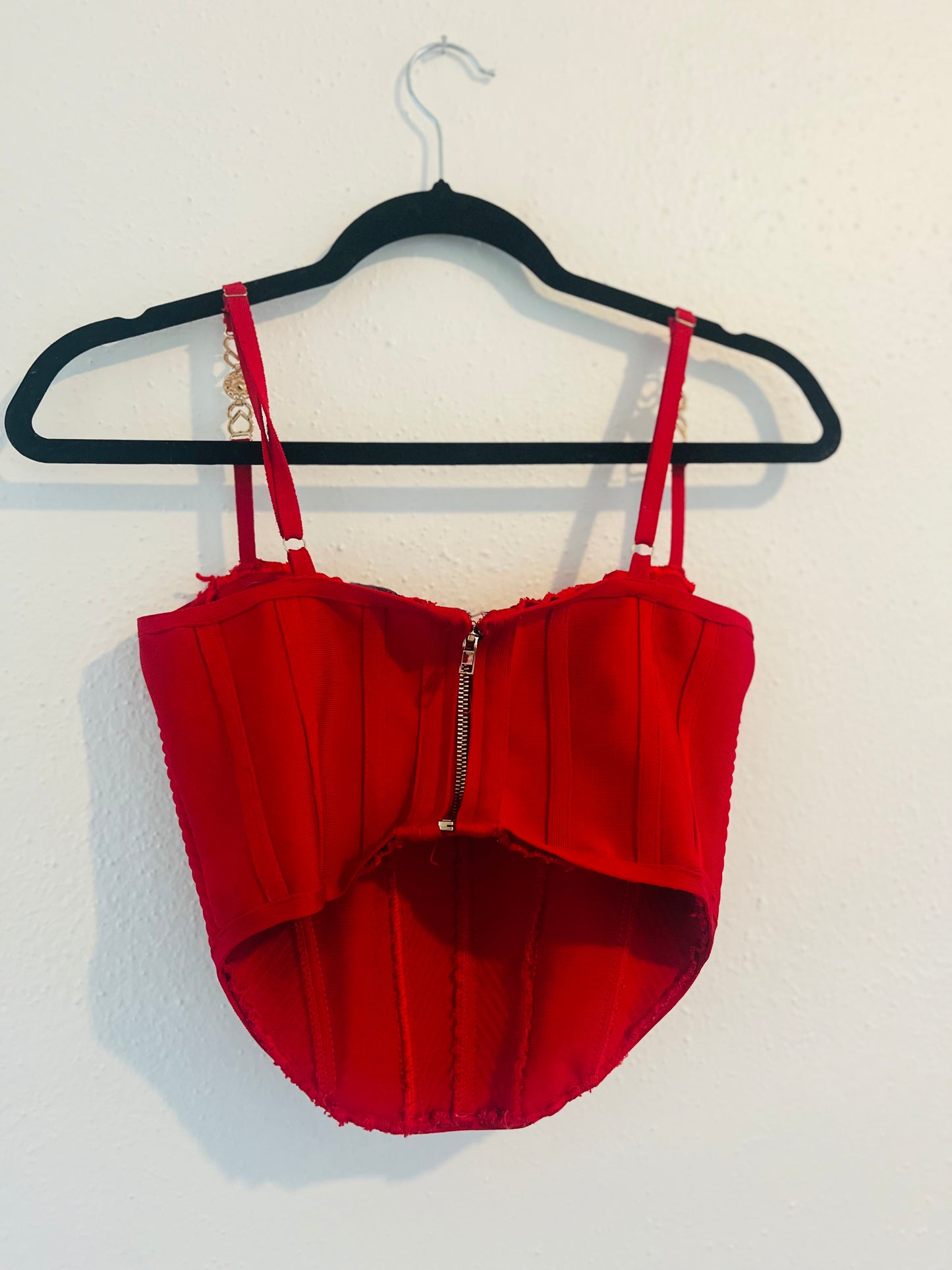 Fashion nova corset tank top