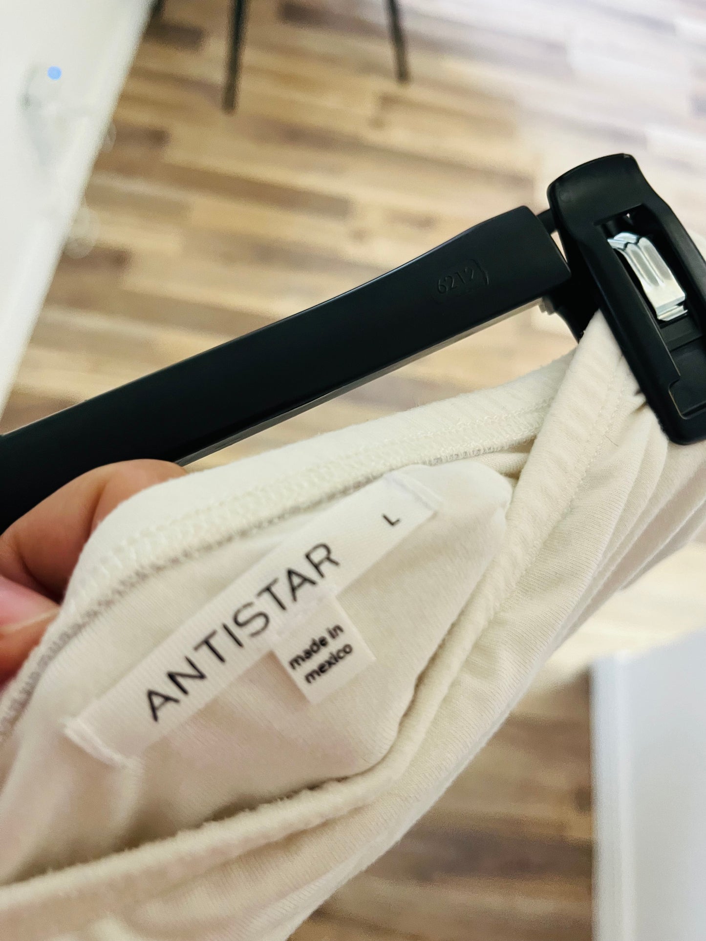 Antistar white tube top